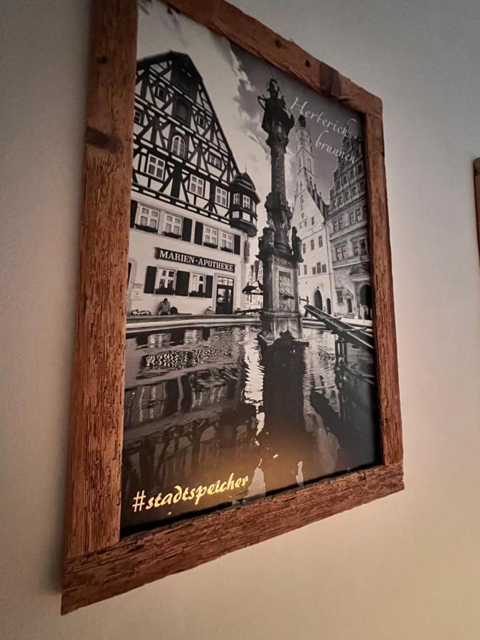 #Stadtspeicher - Blauer Stern Das Apartment Mitten In Der Altstadt Ротенбург-на-Таубері Екстер'єр фото